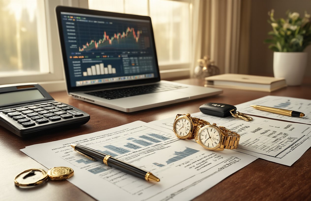 Estratégias para avaliar bens móveis e investimentos onerados