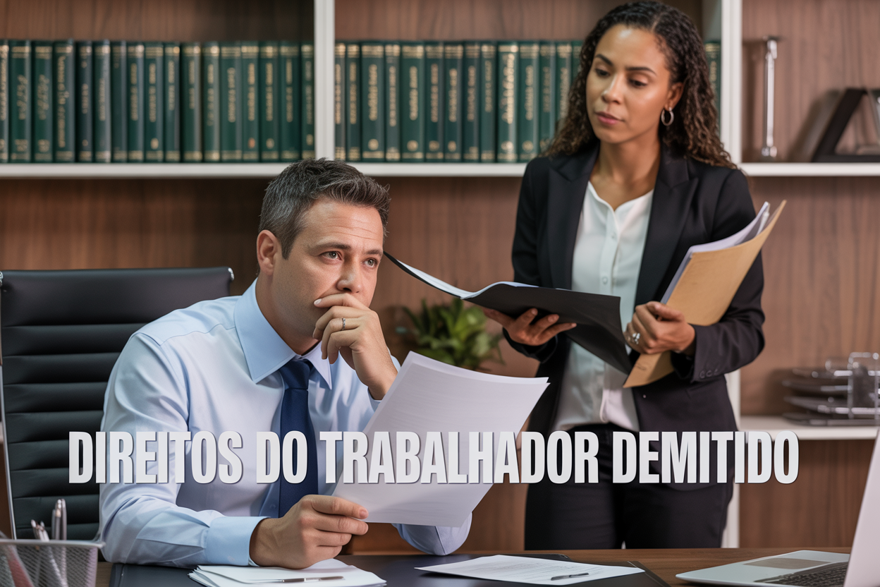 Quais são os direitos do trabalhador demitido sem justa causa com menos de um ano de contrato?