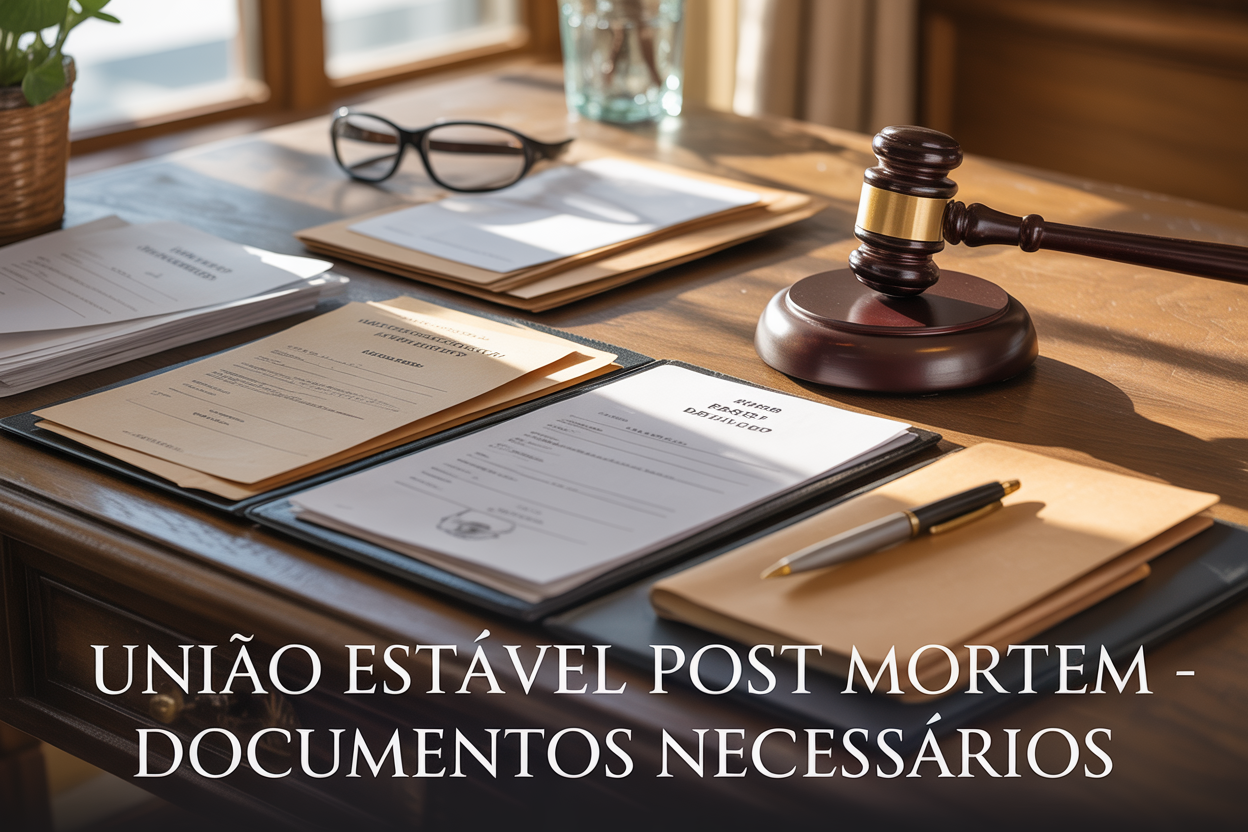 documentos para união estável post mortem